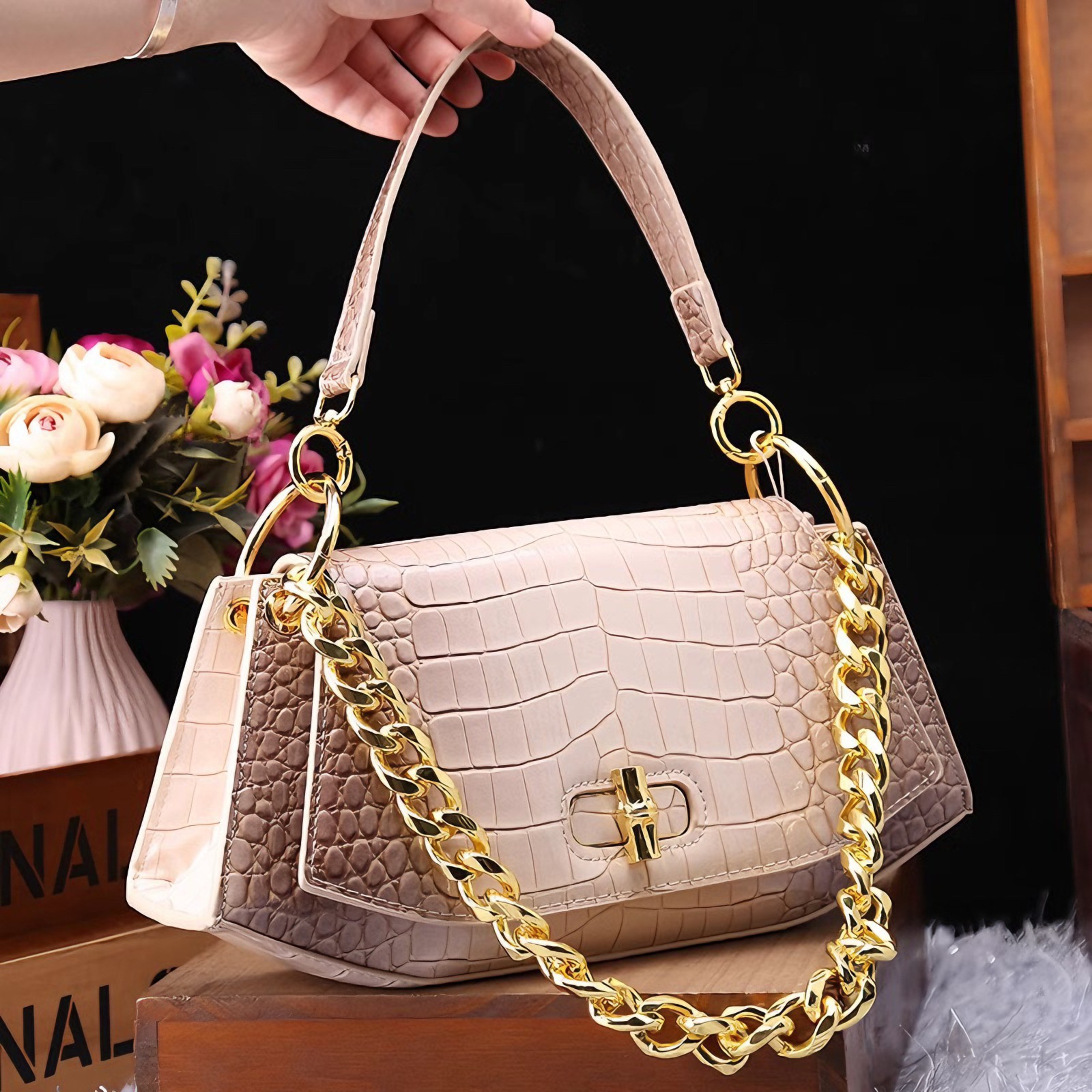 TÚI XÁCH NỮ CHAUXUNEL DORIS CD6978 CHÍNH HÃNG