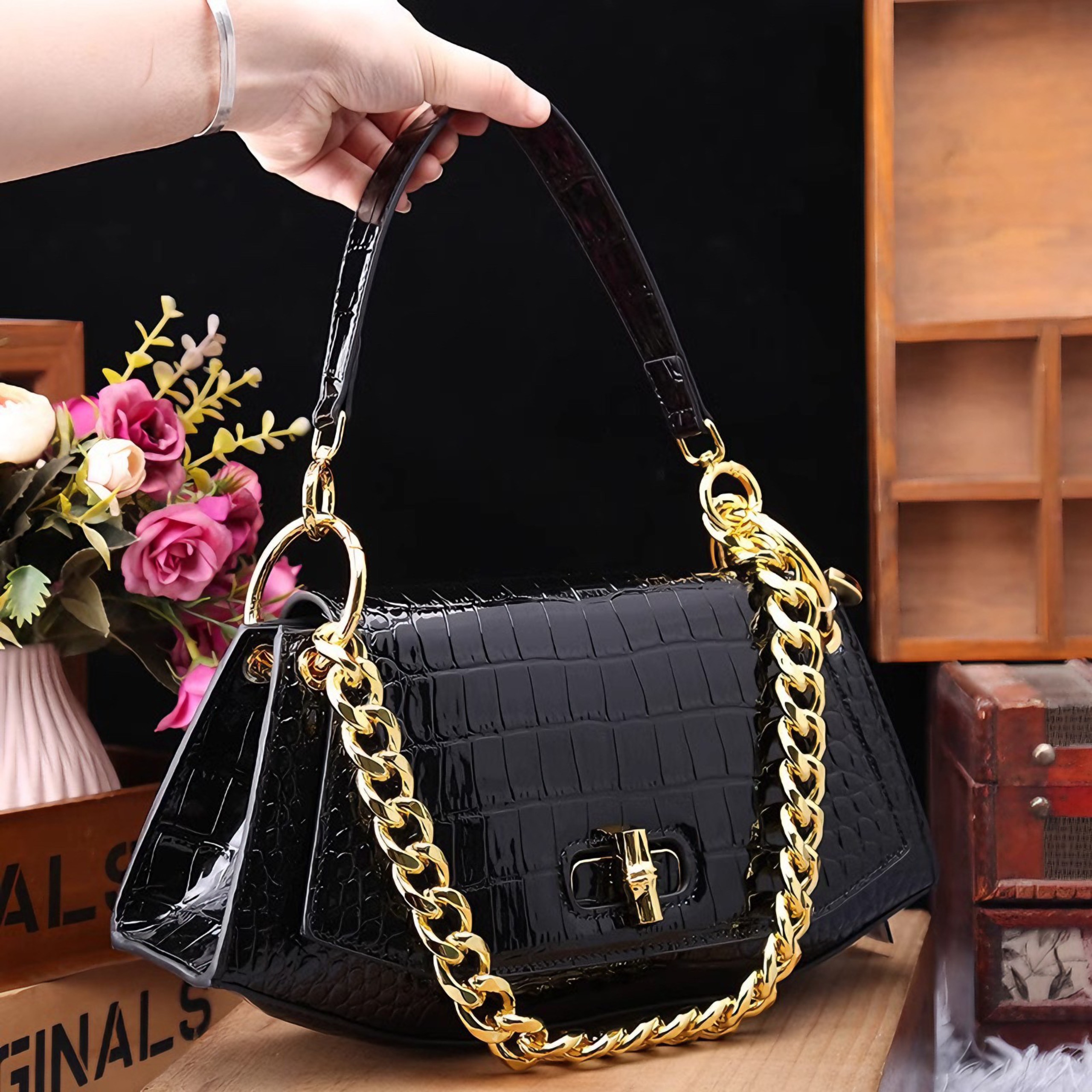 TÚI XÁCH NỮ CHAUXUNEL DORIS CD6978 CHÍNH HÃNG