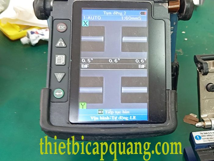 Chế độ hàn trên máy hàn cáp quang