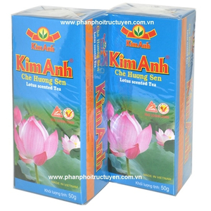 Chè -Trà Sen Kim Anh( 25 túi/Hộp)