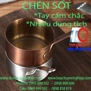 Chén sốt inox