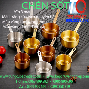 Chén sốt inox