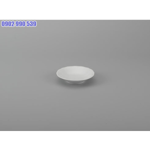 CHÉN CHẤM 10.5CM MẪU ĐƠN TRẮNG MINH LONG