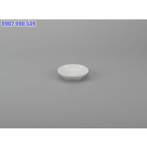 CHÉN CHẤM 10CM TRƠN TRẮNG MINH LONG