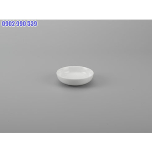 CHÉN CHẤM 7CM CAMELLIA TRẮNG MINH LONG