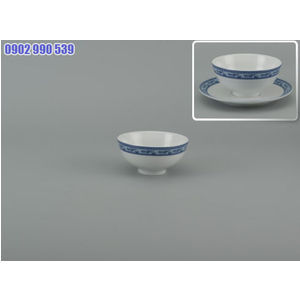 CHÉN CƠM 11CM JASMINE CHIM LẠC MINH LONG