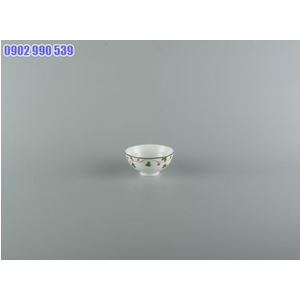 CHÉN CƠM 11CM JASMINE HOA MAY MẮN MINH LONG