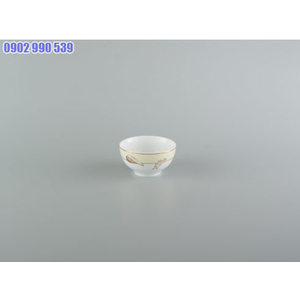 CHÉN CƠM 12CMCAMELLIA HƯƠNG BIỂN KEM MINH LONG