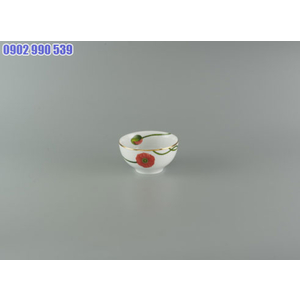 CHÉN CƠM 12CM CAMELLIA KẾT DUYÊN MINH LONG