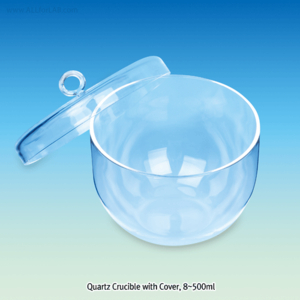 Chén nung mẫu bằng thạch anh 8~500ml kèm theo nắp đậy, Scilab
