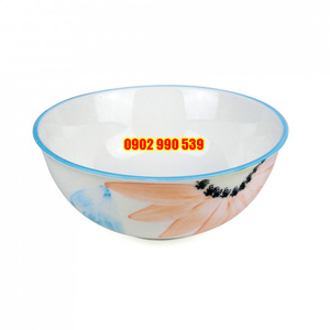 Tô Sứ Hoa Văn Vẽ Tay Có Triện