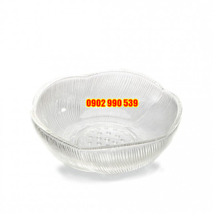 Chén Thủy Tinh Bông Hoa