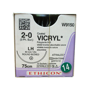 Chỉ phẫu thuật coated VICRYL số 2/0 W9150