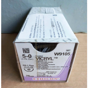 Chỉ phẫu thuật coated VICRYL số 5/0 W9105