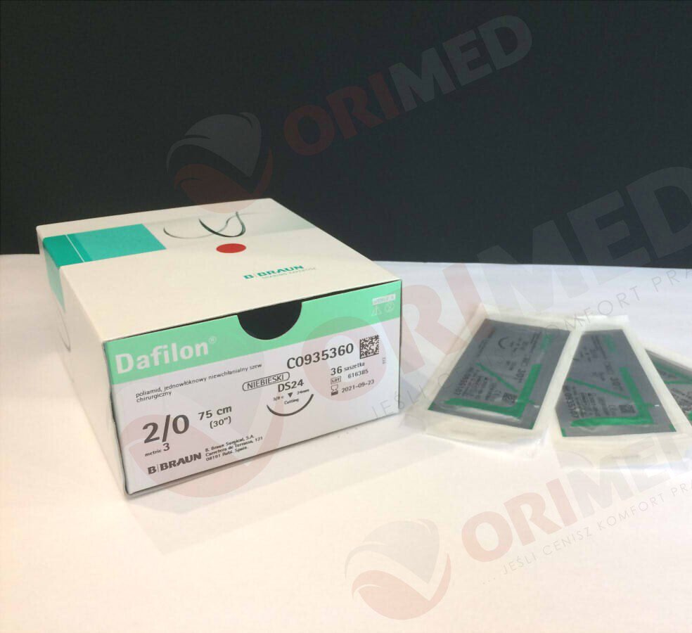 Chỉ phẫu thuật Dafilon Blue 2-0 (tam giác) C0935360