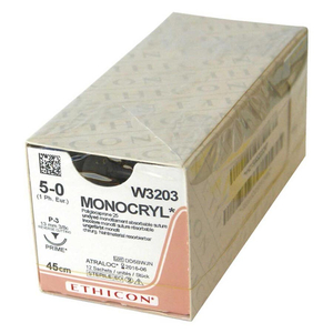 Chỉ phẫu thuật MONOCRYL số 5/0 W3203