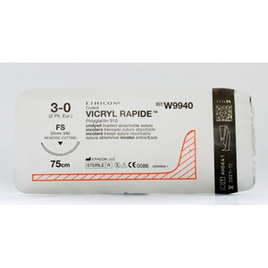 Chỉ phẫu thuật Vicryl Rapide 3-0 (tam giác) W9940