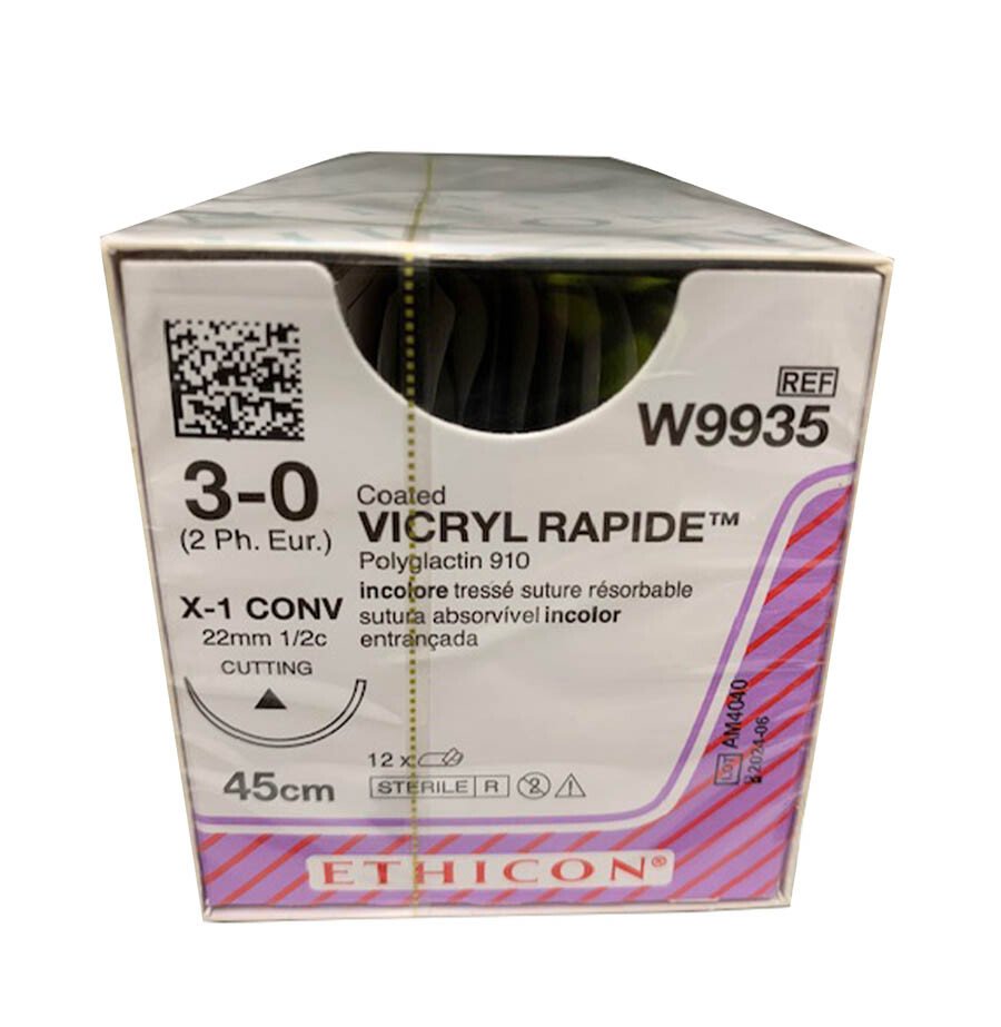 Chỉ phẫu thuật VICRYL RAPIDE 3/0 W9935