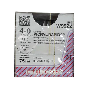 Chỉ phẫu thuật Vicryl Rapide 4-0 (tam giác) W9922