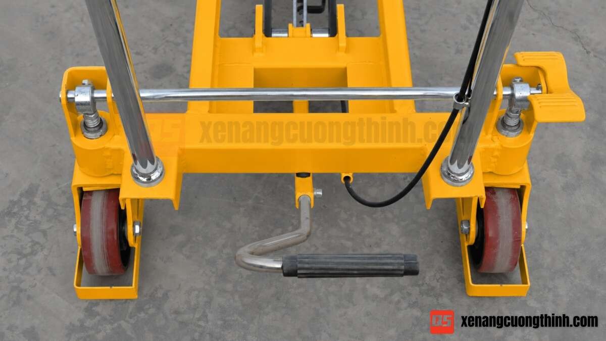 Chi Tiết Xe Nâng Mặt Bàn 1 Tấn (1000Kg) | QSLift TF100