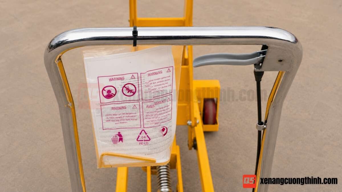 Xe Nâng Mặt Bàn 1000kg (1 Tấn) | QSLift TF100
