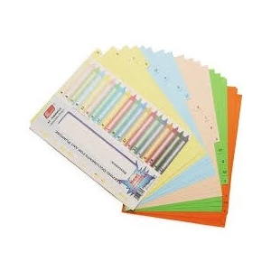 Chia File Giấy 10 Màu