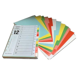 Chia file (Phân trang) giấy 12 màu
