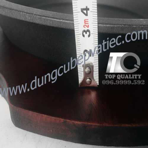 dĩa gang là hotto, dĩa gang làm cơm xèo, dĩa gang làm món ngon