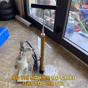 Bộ thí nghiệm đo chiều dày lớp áo sét
