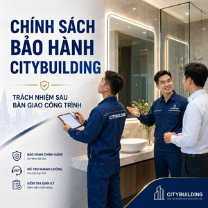 CHÍNH SÁCH BẢO HÀNH CITYBUILDING – TRÁCH NHIỆM SAU BÀN GIAO CÔNG TRÌNH