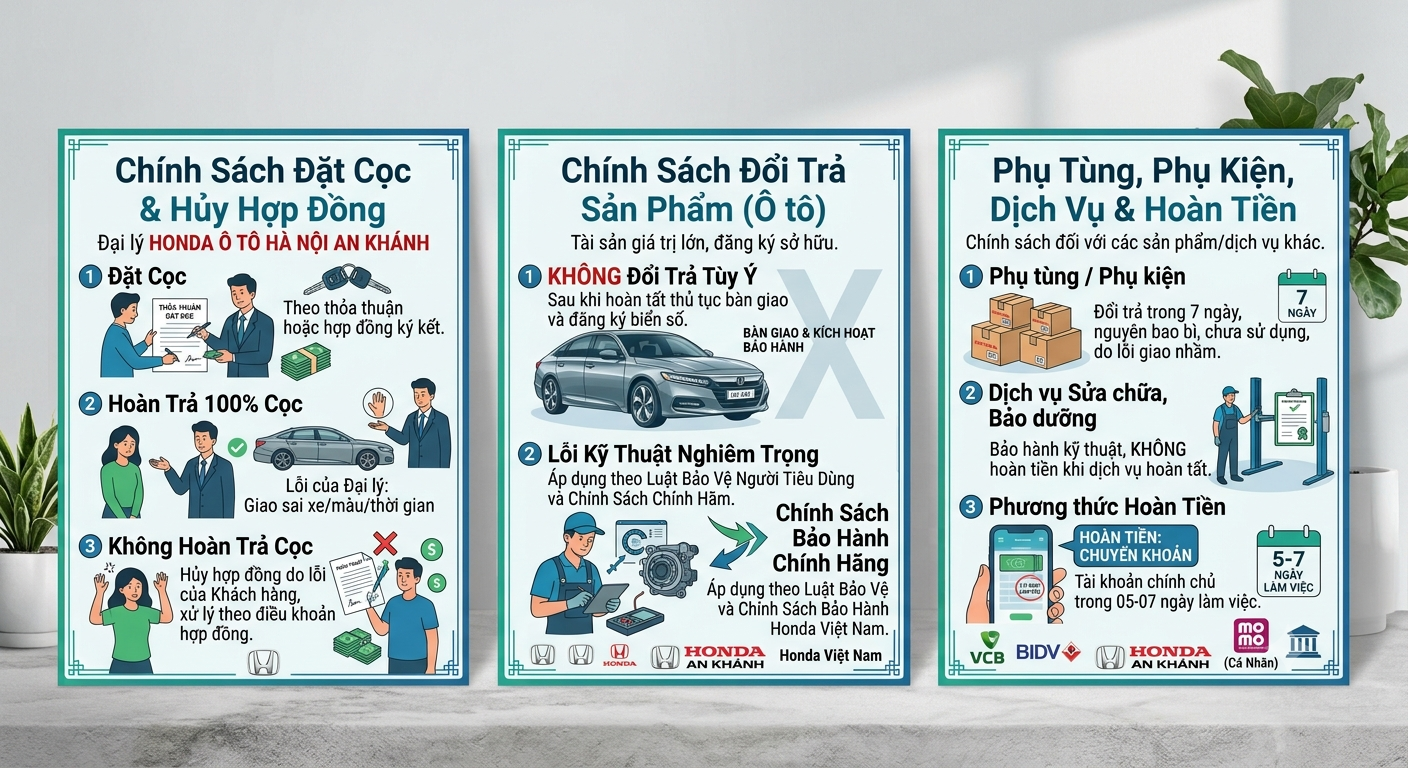 Chính Sách Đổi/ Trả Hàng và Hoàn Tiền