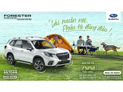 Chính Sách Ưu Đãi Cho Subaru Forester 2025 trong tháng 10.2025 tại Subaru Hà Nội