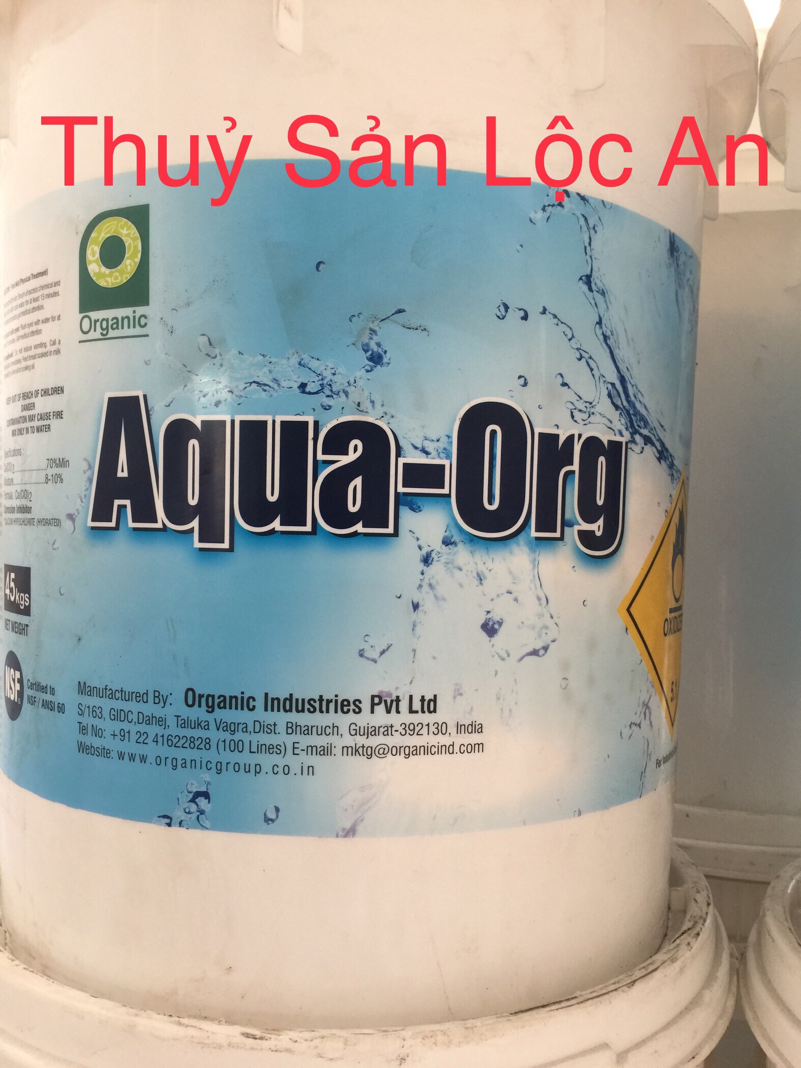 Chlorine Aqua-ORG Ấn Độ