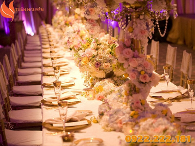 Cho thuê bàn ghế chén dĩa giá rẻ tại Quận 7, HCM