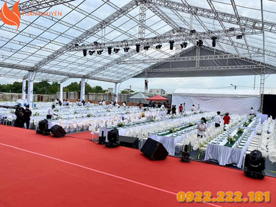 Cho thuê bàn ghế chén dĩa giá rẻ tại tỉnh Bình Thuận