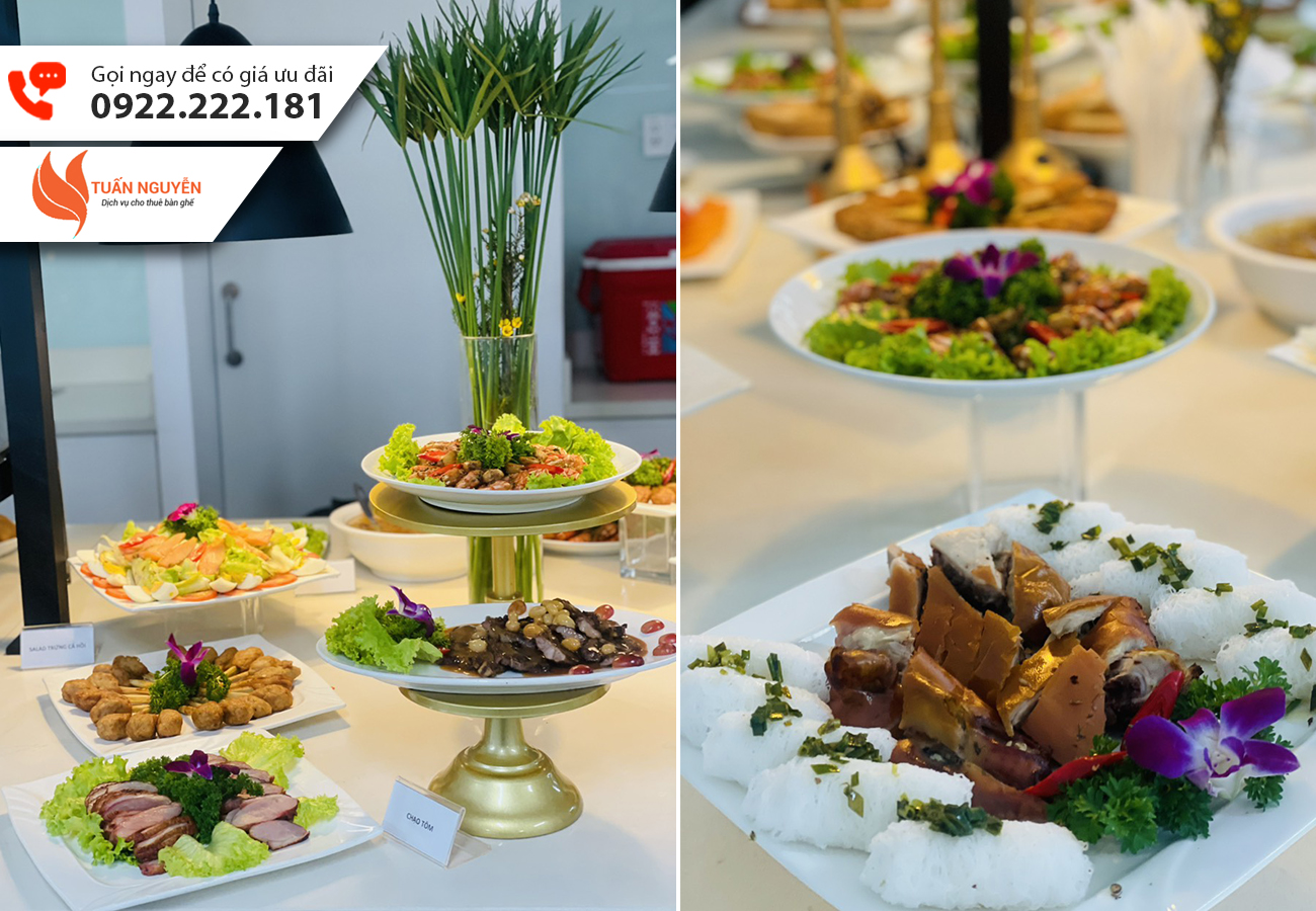 Có Thể Thuê Dụng Cụ Tiệc Buffet Cho Sự Kiện Ngoài Trời Không?