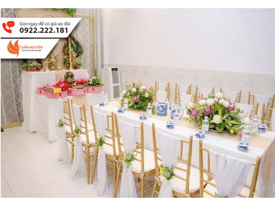 Cho thuê ghế Tiffany tại Bình Dương - Chỉ Từ 35.000 VNĐ