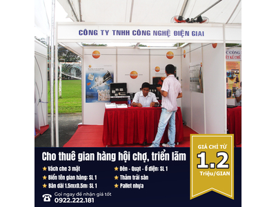 Cho Thuê Gian Hàng Hội Chợ, Triển Lãm Giá Rẻ Tại Quận 12, TP.HCM