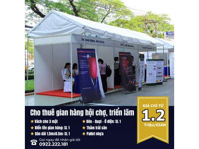 Cho Thuê Gian Hàng Hội Chợ, Triển Lãm Giá Rẻ Tại Quận Bình Tân, TP.HCM