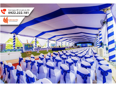 Cho thuê khung rạp hội chợ, sự kiện giá rẻ tại Ninh Thuận