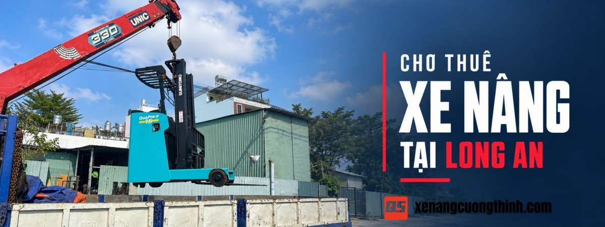 Dịch Vụ Cho Thuê Xe Nâng Nhật Bãi Toyota, Mitsubishi.... tại Long An