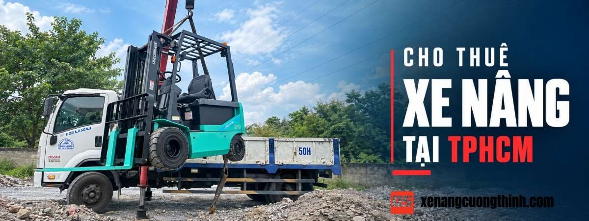 Dịch Vụ Cho Thuê Xe Nâng Nhật Bãi Toyota, Mitsubishi.... tại TPHCM