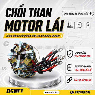 Chổi Than Motor Lái Xe Nâng Tay Điện