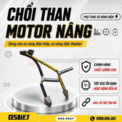 Chổi Than Motor Nâng Xe Nâng Tay Điện