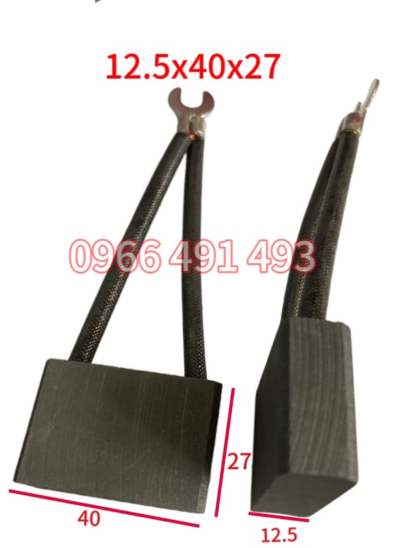 Chổi than motor xe nâng điện 12,5x40x27