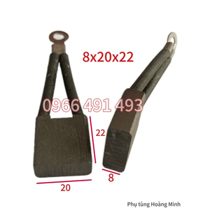 CHỔI THAN MOTOR XE NÂNG 8X20X22 MM