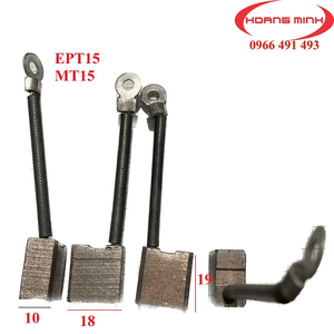 CHỔI THAN XE NÂNG EPT15, MT15 19X18X10