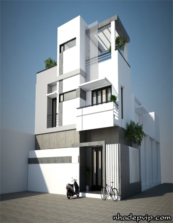 chọn hướng tây khi thi công nhà phố