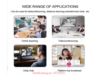 Bộ thiết bị họp trực tuyến , dạy học online chuyên dụng