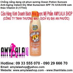 Xịt chống nắng Ocean Potion SPF70 Vitamin D - 0902966670 - 0933555070 - www.amylalashop.com :